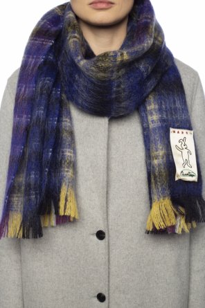 Patterned scarf, zdjęcie 2 Patterned scarf od Marni